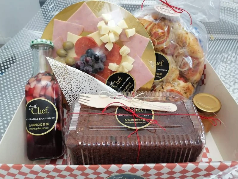 Ancheta gourmet regalo sorpresa Medellín